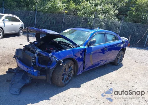 2022 Dodge Charger Gt Awd из США, поврежденный, VIN 2C3CDXMG5NH101270